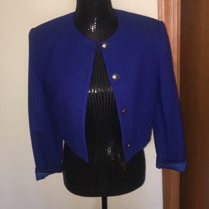 Vintage blue blazer